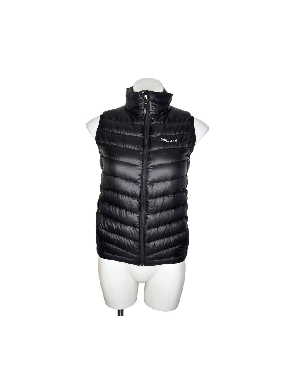 MARMOT Women's 800 Fill Puffer Vest Black Size XS